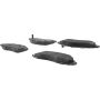 CENTRIC PARTS 102.09620 C-Tek Semi-Metallic Brake Pads with Shims