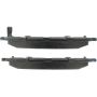 CENTRIC PARTS 102.09620 C-Tek Semi-Metallic Brake Pads with Shims