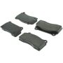 CENTRIC PARTS 102.09680 C-Tek Semi-Metallic Brake Pads with Shims