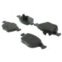 CENTRIC PARTS 102.09700 C-Tek Semi-Metallic Brake Pads with Shims