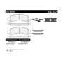 CENTRIC PARTS 102.09741 C-Tek Semi-Metallic Brake Pads with Shims