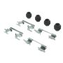 CENTRIC PARTS 102.09741 C-Tek Semi-Metallic Brake Pads with Shims