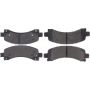 CENTRIC PARTS 102.09741 C-Tek Semi-Metallic Brake Pads with Shims