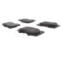 CENTRIC PARTS 102.09760 C-Tek Semi-Metallic Brake Pads with Shims