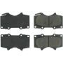CENTRIC PARTS 102.09760 C-Tek Semi-Metallic Brake Pads with Shims