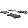 CENTRIC PARTS 102.09770 C-Tek Semi-Metallic Brake Pads with Shims