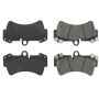 CENTRIC PARTS 102.09770 C-Tek Semi-Metallic Brake Pads with Shims