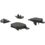 CENTRIC PARTS 102.09790 C-Tek Semi-Metallic Brake Pads with Shims