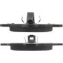 CENTRIC PARTS 102.09790 C-Tek Semi-Metallic Brake Pads with Shims