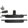 CENTRIC PARTS 102.09820 C-Tek Semi-Metallic Brake Pads with Shims
