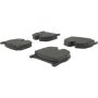 CENTRIC PARTS 102.09830 C-Tek Semi-Metallic Brake Pads with Shims