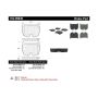 CENTRIC PARTS 102.09830 C-Tek Semi-Metallic Brake Pads with Shims