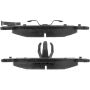 CENTRIC PARTS 102.09980 C-Tek Semi-Metallic Brake Pads with Shims