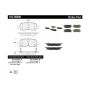 CENTRIC PARTS 102.09990 C-Tek Semi-Metallic Brake Pads with Shims