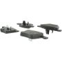 CENTRIC PARTS 102.10030 C-Tek Semi-Metallic Brake Pads with Shims