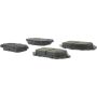 CENTRIC PARTS 102.10040 C-Tek Semi-Metallic Brake Pads with Shims