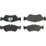 CENTRIC PARTS 102.10060 C-Tek Semi-Metallic Brake Pads with Shims