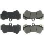 CENTRIC PARTS 102.10070 C-Tek Semi-Metallic Brake Pads with Shims