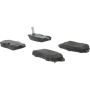 CENTRIC PARTS 102.10080 C-Tek Semi-Metallic Brake Pads with Shims