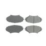 CENTRIC PARTS 102.10090 C-Tek Semi-Metallic Brake Pads with Shims