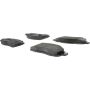 CENTRIC PARTS 102.10110 C-Tek Semi-Metallic Brake Pads with Shims
