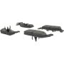 CENTRIC PARTS 102.10120 C-Tek Semi-Metallic Brake Pads with Shims