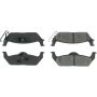 CENTRIC PARTS 102.10120 C-Tek Semi-Metallic Brake Pads with Shims