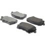 CENTRIC PARTS 102.10180 C-Tek Semi-Metallic Brake Pads with Shims
