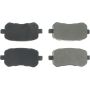 CENTRIC PARTS 102.10210 C-Tek Semi-Metallic Brake Pads with Shims