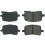 CENTRIC PARTS 102.10280 C-Tek Semi-Metallic Brake Pads with Shims