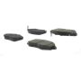 CENTRIC PARTS 102.10310 C-Tek Semi-Metallic Brake Pads with Shims