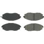 CENTRIC PARTS 102.10310 C-Tek Semi-Metallic Brake Pads with Shims