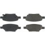 CENTRIC PARTS 102.10330 C-Tek Semi-Metallic Brake Pads with Shims