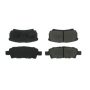 CENTRIC PARTS 102.10370 C-Tek Semi-Metallic Brake Pads with Shims