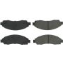 CENTRIC PARTS 102.10390 C-Tek Semi-Metallic Brake Pads with Shims