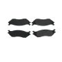 CENTRIC PARTS 102.10450 C-Tek Semi-Metallic Brake Pads with Shims
