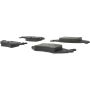 CENTRIC PARTS 102.10460 C-Tek Semi-Metallic Brake Pads with Shims