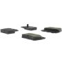 CENTRIC PARTS 102.10510 C-Tek Semi-Metallic Brake Pads with Shims