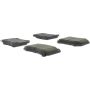 CENTRIC PARTS 102.10530 C-Tek Semi-Metallic Brake Pads with Shims