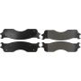 CENTRIC PARTS 102.10540 C-Tek Semi-Metallic Brake Pads with Shims