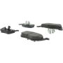 CENTRIC PARTS 102.10550 C-Tek Semi-Metallic Brake Pads with Shims