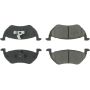 CENTRIC PARTS 102.10550 C-Tek Semi-Metallic Brake Pads with Shims