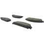 CENTRIC PARTS 102.10580 C-Tek Semi-Metallic Brake Pads with Shims