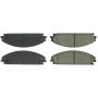 CENTRIC PARTS 102.10580 C-Tek Semi-Metallic Brake Pads with Shims