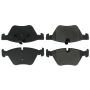 CENTRIC PARTS 102.10612 C-Tek Semi-Metallic Brake Pads with Shims