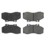 CENTRIC PARTS 102.10620 C-Tek Semi-Metallic Brake Pads with Shims