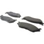 CENTRIC PARTS 102.10660 C-Tek Semi-Metallic Brake Pads with Shims