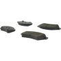 CENTRIC PARTS 102.10750 C-Tek Semi-Metallic Brake Pads with Shims
