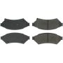 CENTRIC PARTS 102.10750 C-Tek Semi-Metallic Brake Pads with Shims