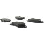 CENTRIC PARTS 102.10760 C-Tek Semi-Metallic Brake Pads with Shims